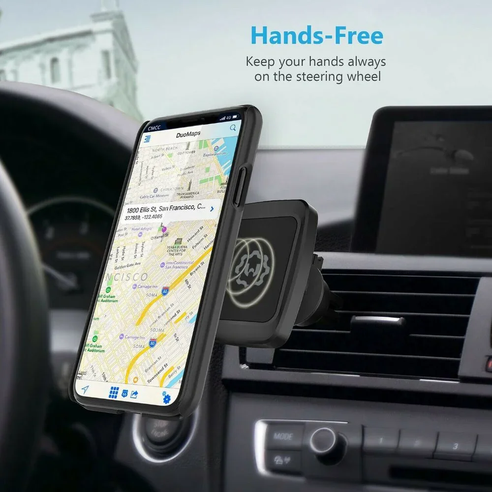 NEW WIZGEAR UNIVERSAL MAGNETIC PHONE CAR‎ MOUNT
